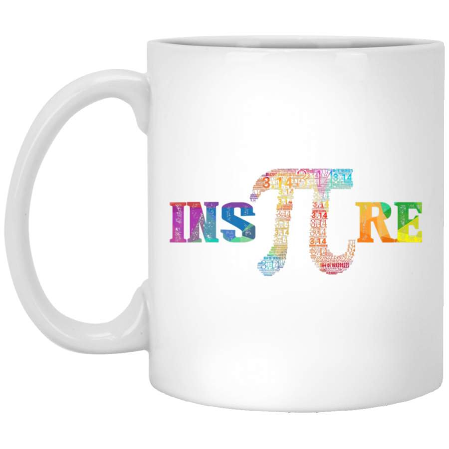 Inspire Pi 3.14 Math Teacher Pi National Day White Mug