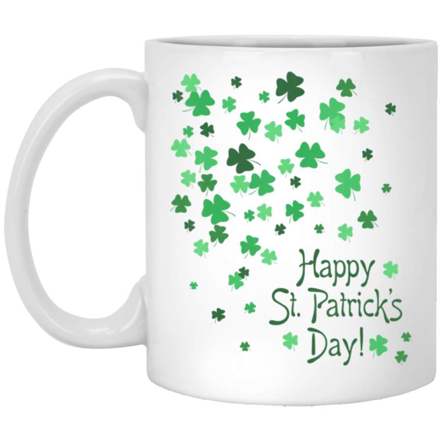 Happy St Patrick’s Day – St Patty’s Day White Mug