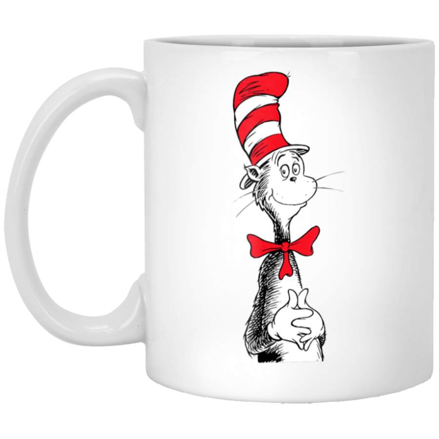 Dr. Seuss The Cat in the Hat T- White Mug