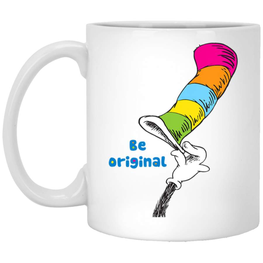 Dr. Seuss Be Original White Mug