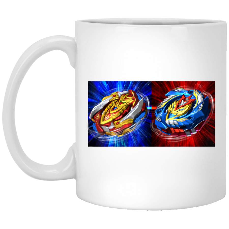 BEYBLADE BURST TURBO DOUBLE BEY White Mug