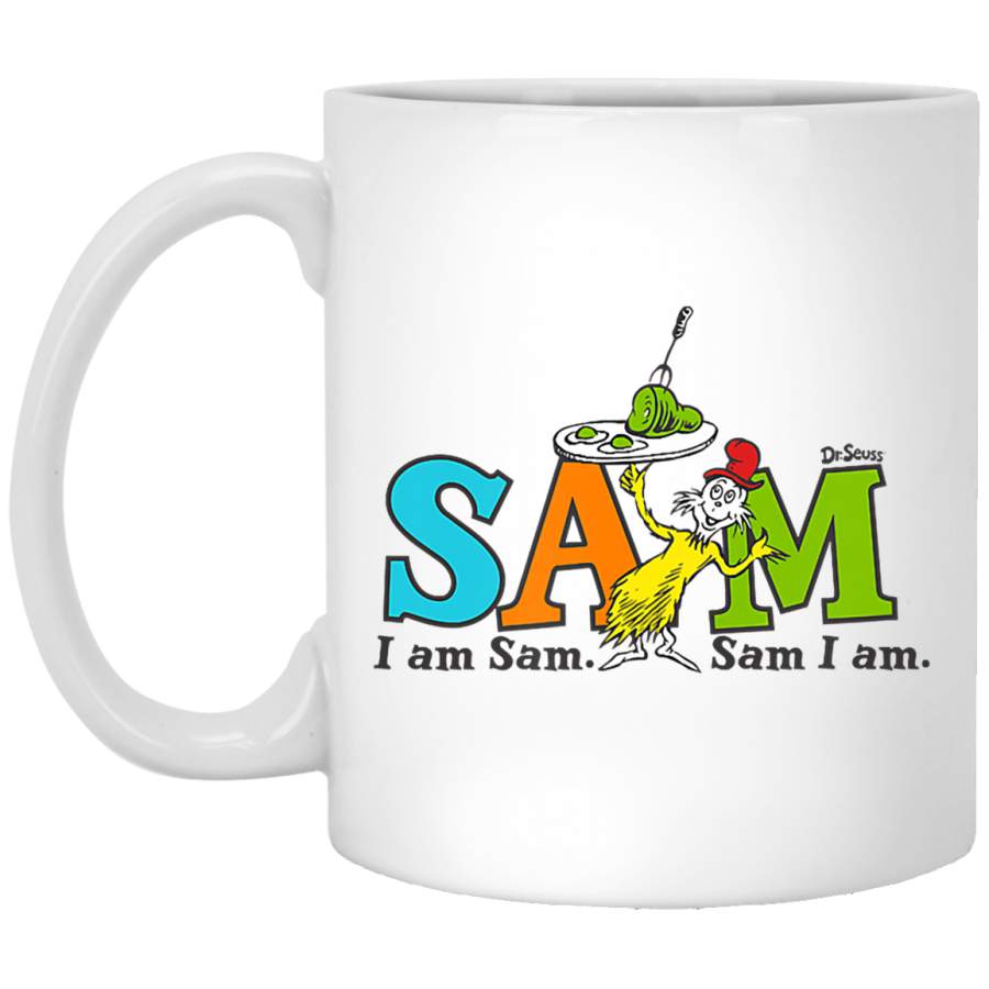 Dr. Seuss Green Eggs and Ham SAM White Mug