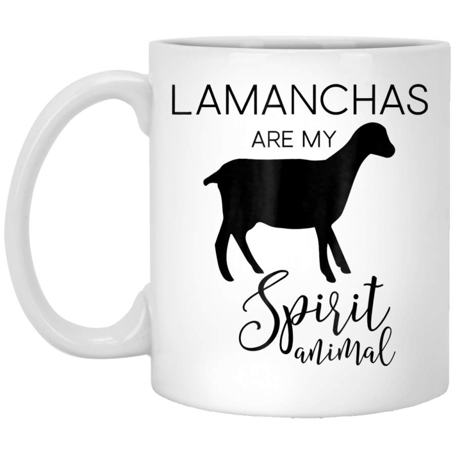 Lamancha Goat Spirit Animal J000431 White Mug