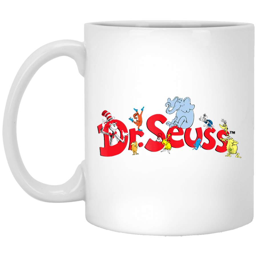 Dr. Seuss Family T- White Mug