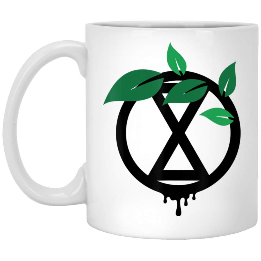 Extinction Rebellion Revolution tee White Mug