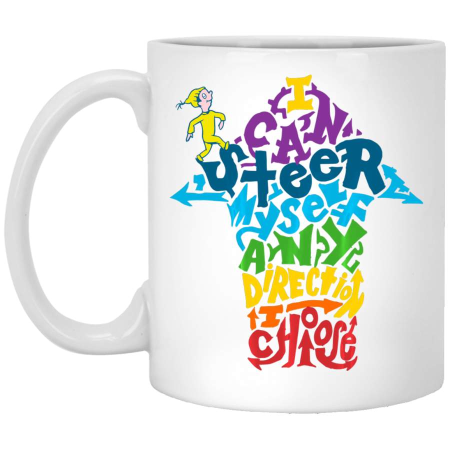 Dr. Seuss Oh The Places You’ll Go – Any Direction T- White Mug