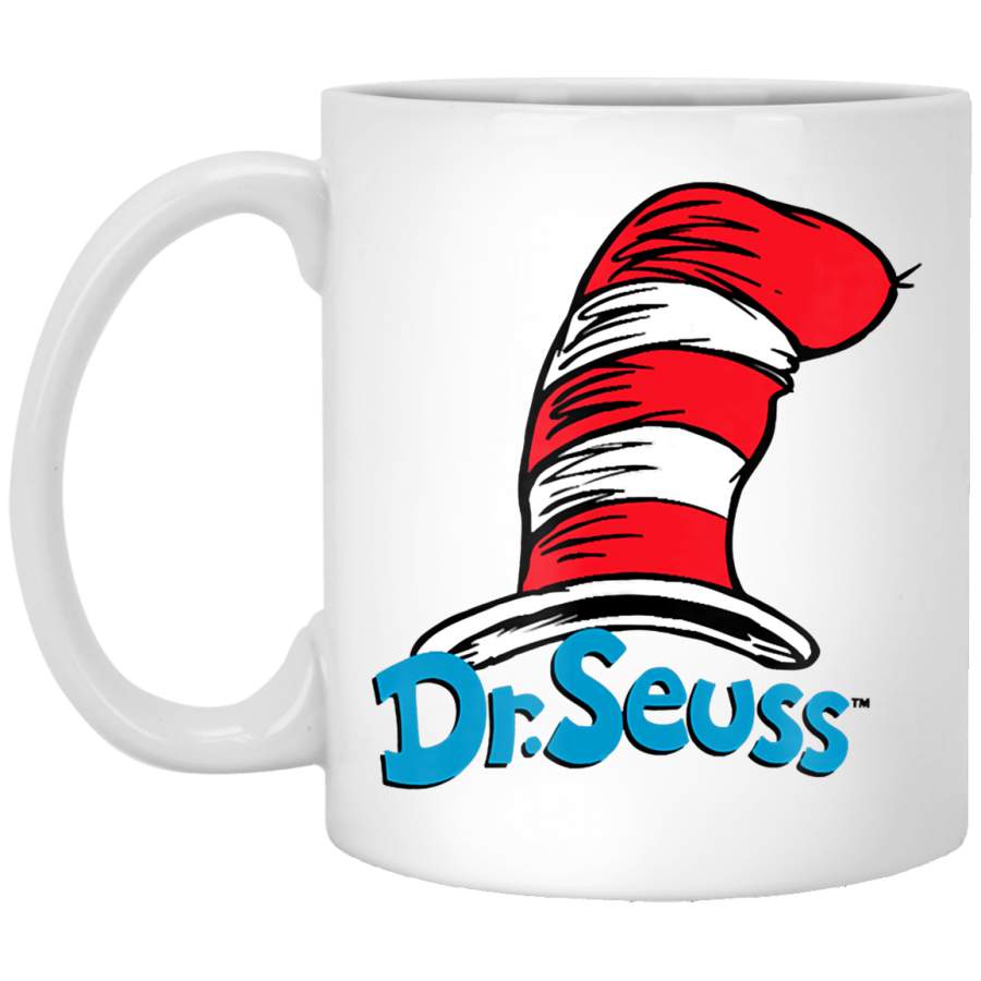 Dr. Seuss Hat T- White Mug