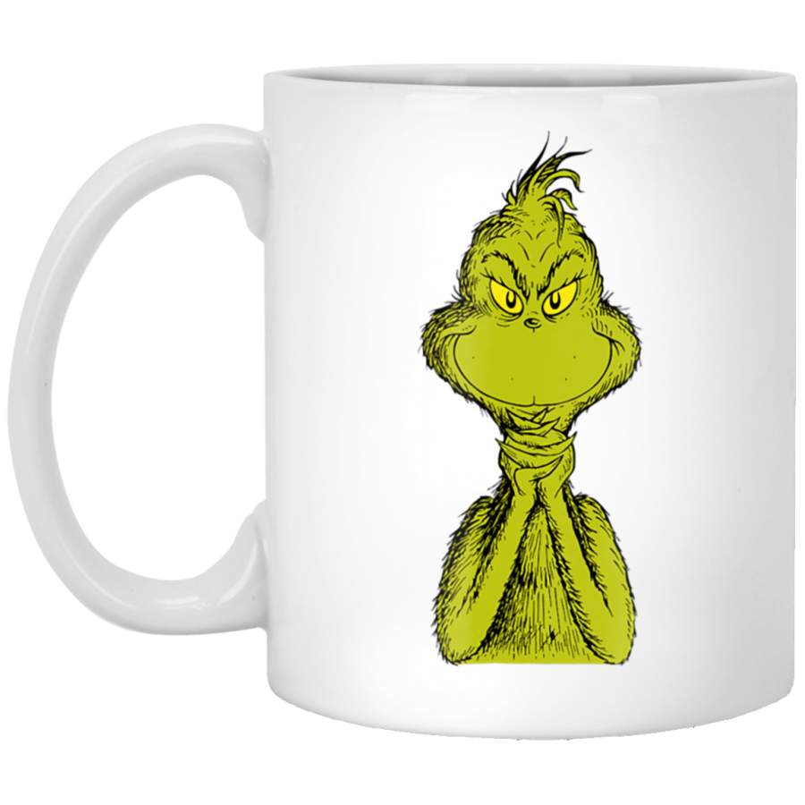 Dr. Seuss Classic Sly Grinch T- White Mug