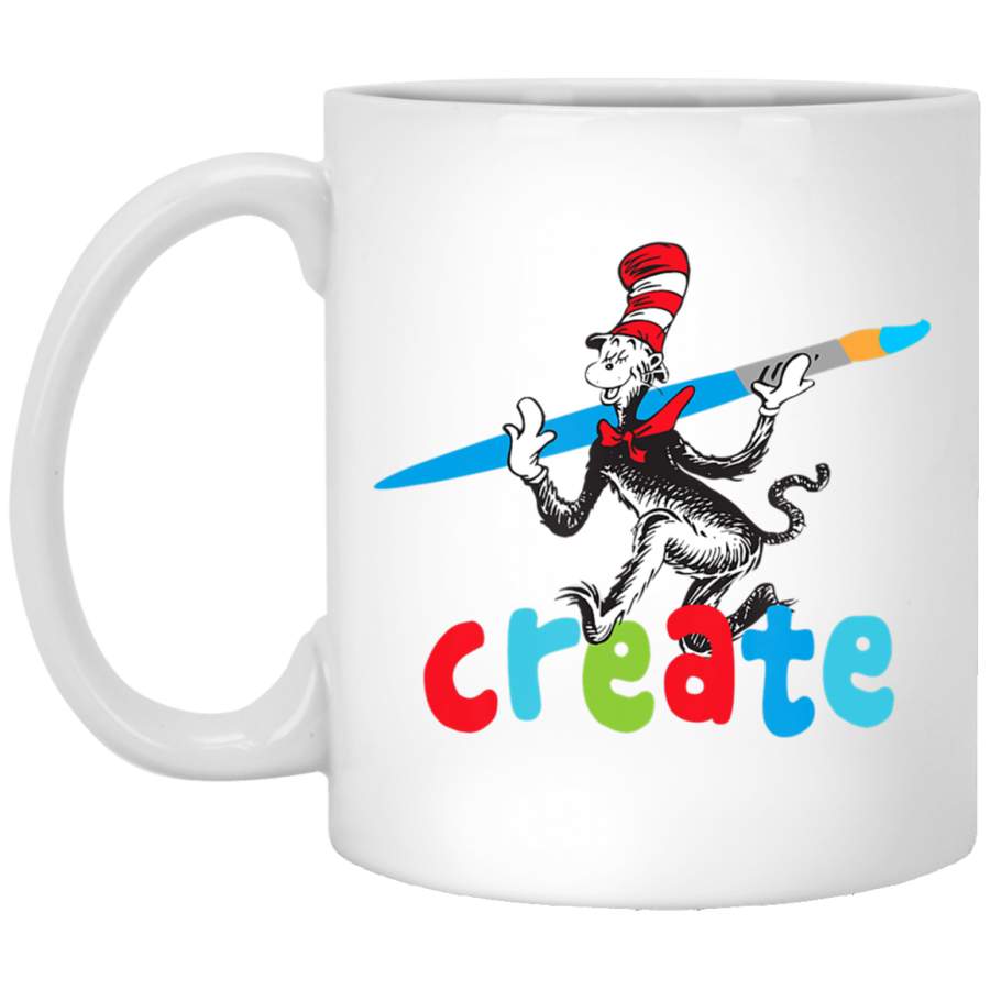 Dr. Seuss Create White Mug