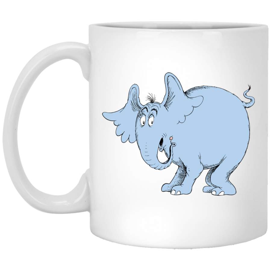 Dr Seuss Horton Pullover White Mug