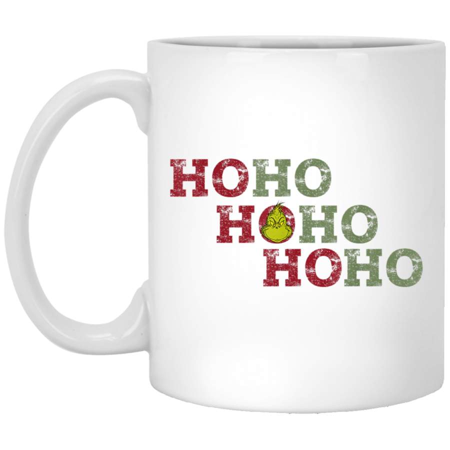 Dr Seuss Ho Ho Ho White Mug