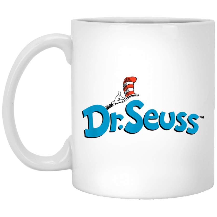 Dr Seuss Logo White Mug