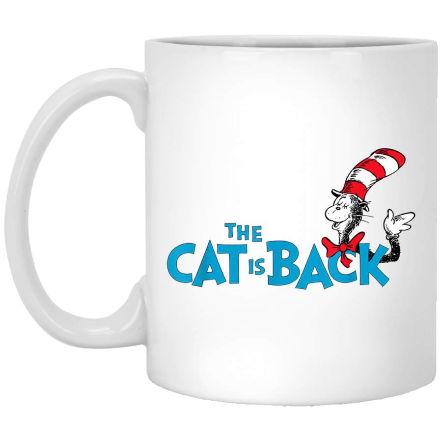 Dr Seuss The Cat is Back White Mug