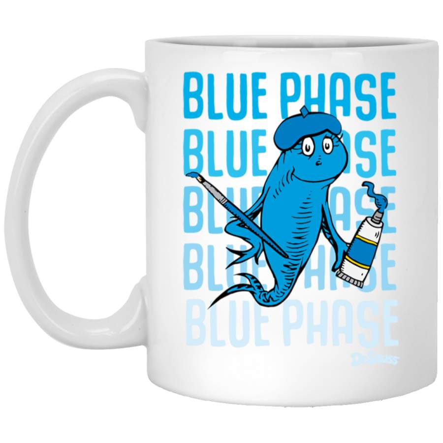 Dr Seuss Blue Phase Pullover _1 White Mug