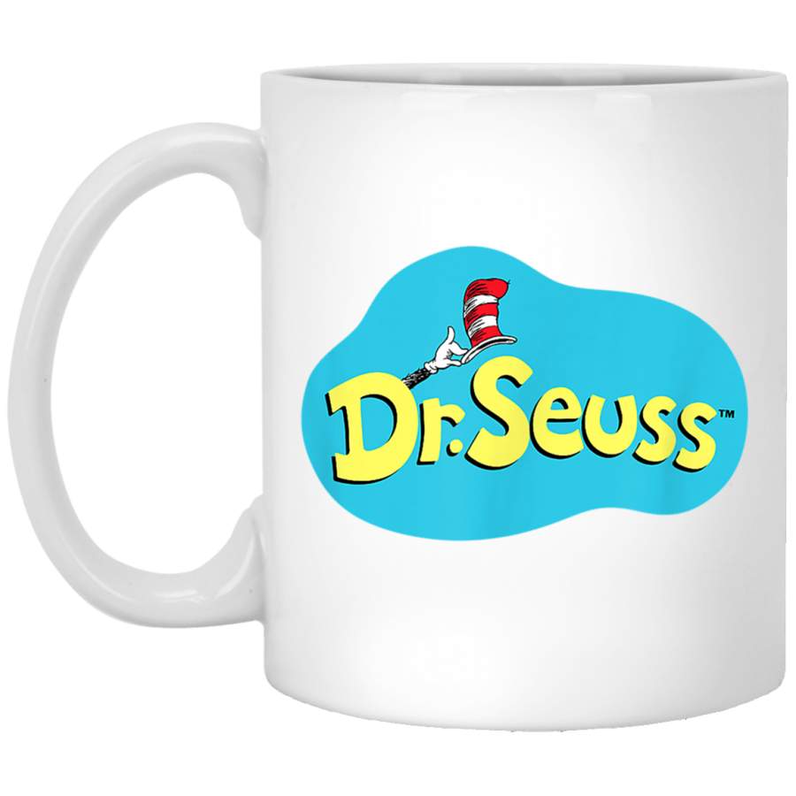 Dr Seuss Bean Logo White Mug