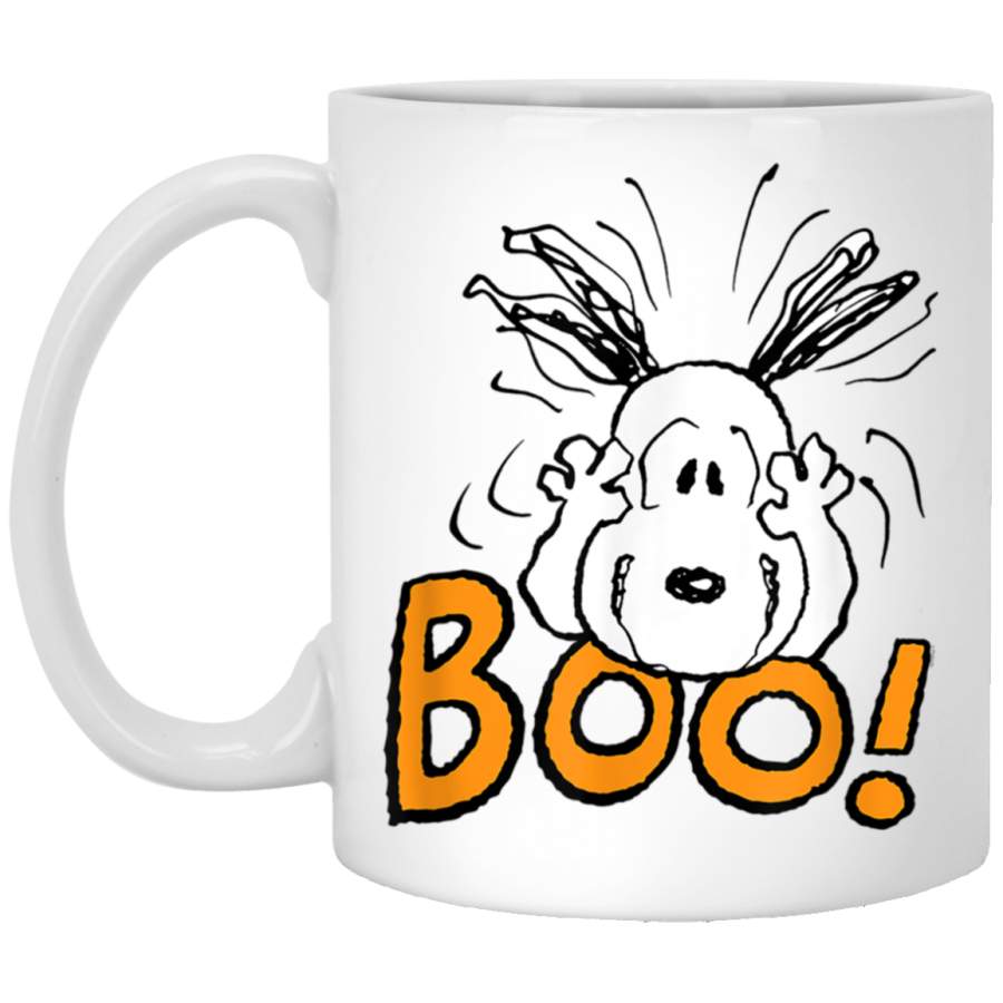 Peanuts Halloween Snoopy Boo White Mug