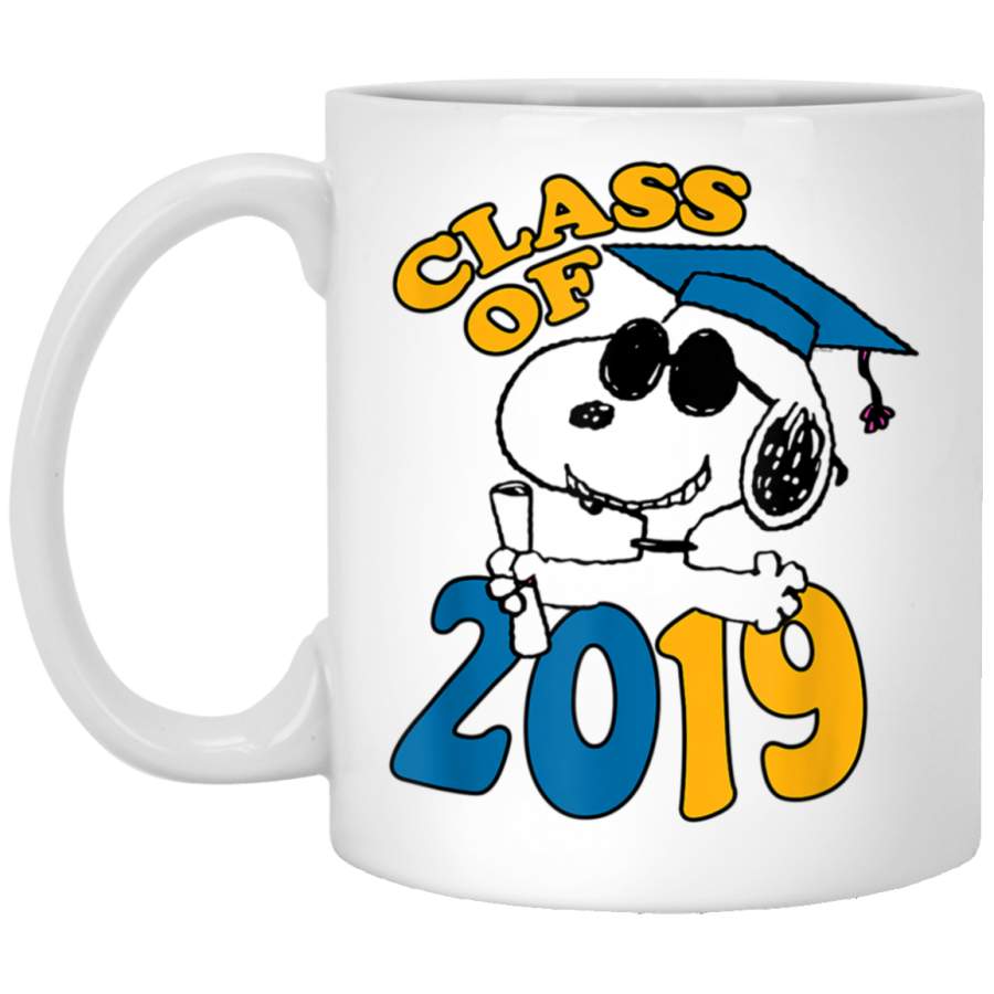 Peanuts Graduation Class of Snoopy White Mug