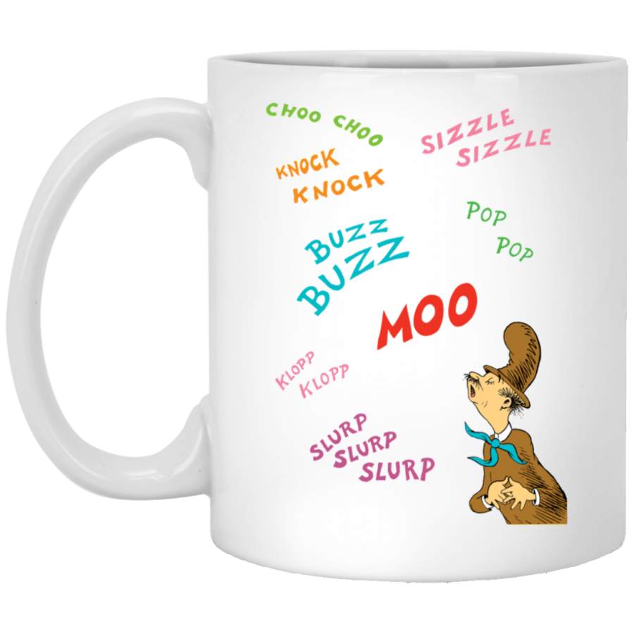 Dr Seuss Mr Brown Sounds White Mug