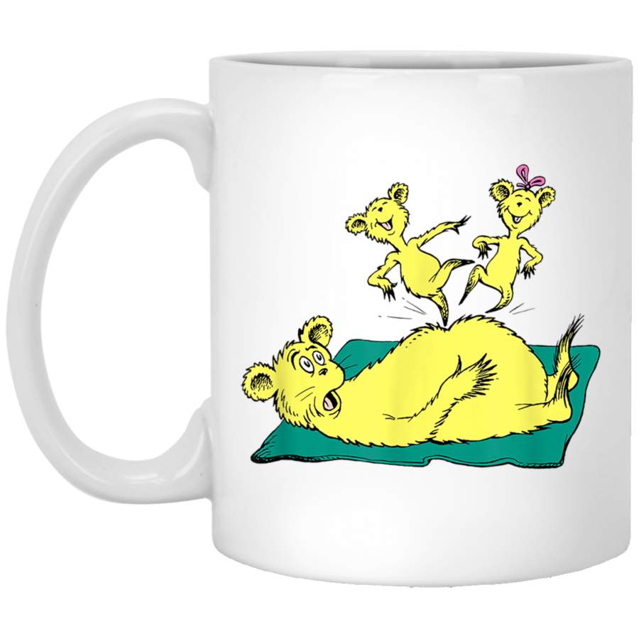 Dr Seuss Hop on Pop White Mug