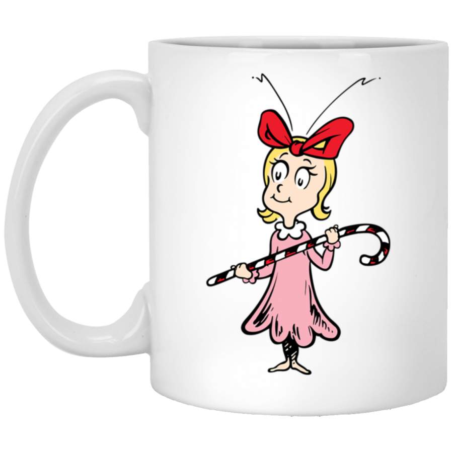 Dr Seuss CindyLou Who Pullover White Mug