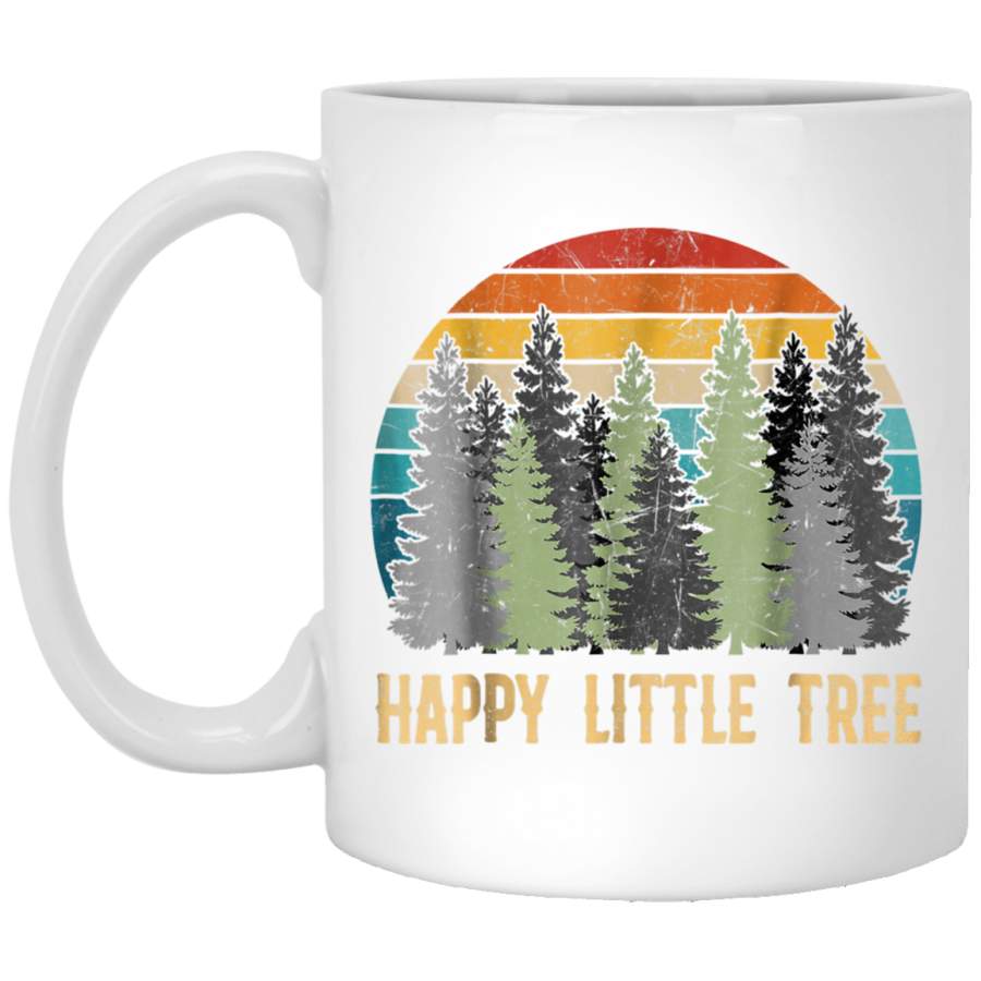 Happy Little Tree s White Mug