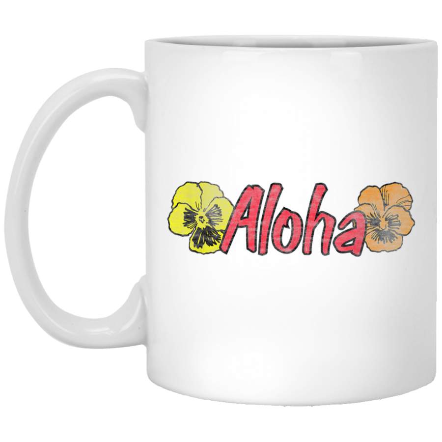 Peanuts Aloha Snoopy White Mug