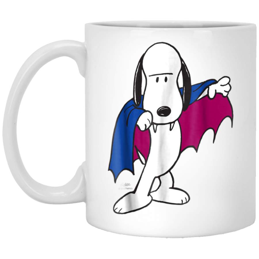 Peanuts Snoopy Dracula White Mug