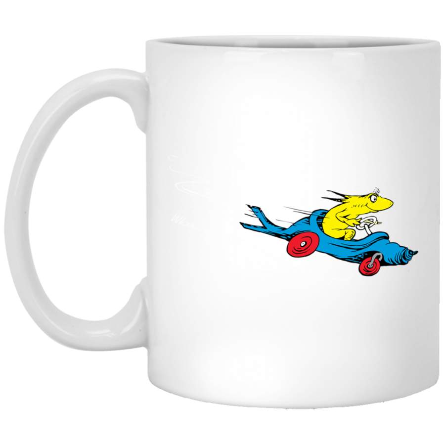 Dr Seuss Imagination Takes You White Mug