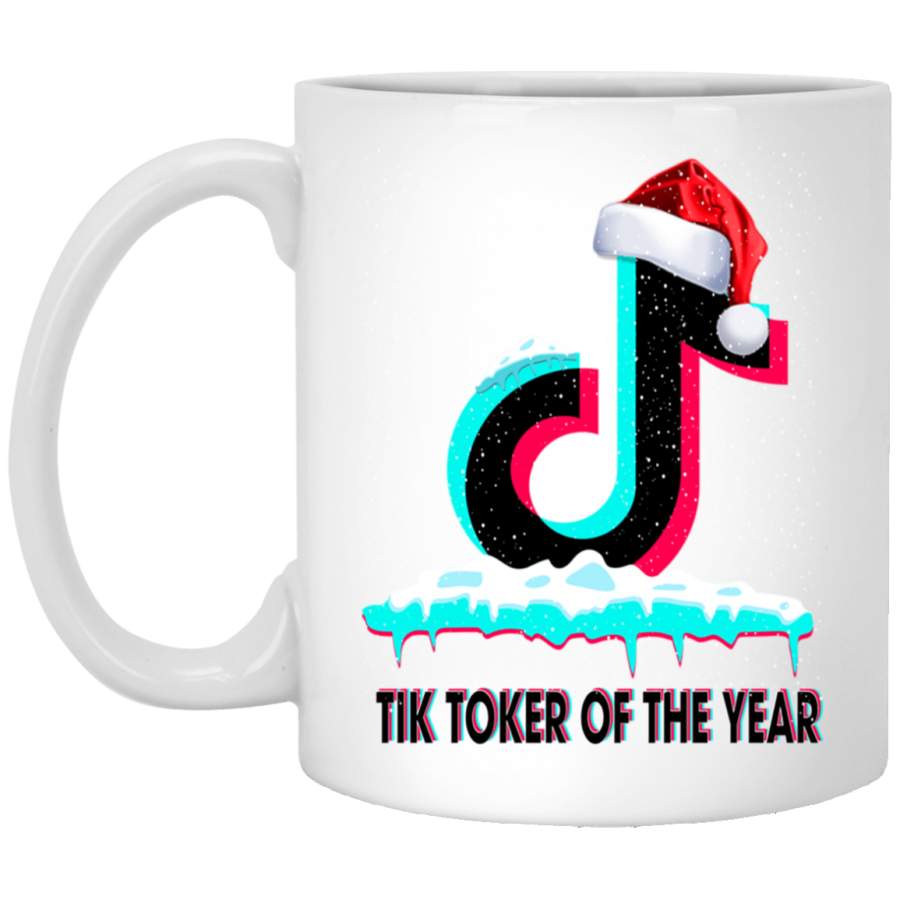 Graphic Toktik Of The Year Dancing Music Love Christmas Pullover White Mug