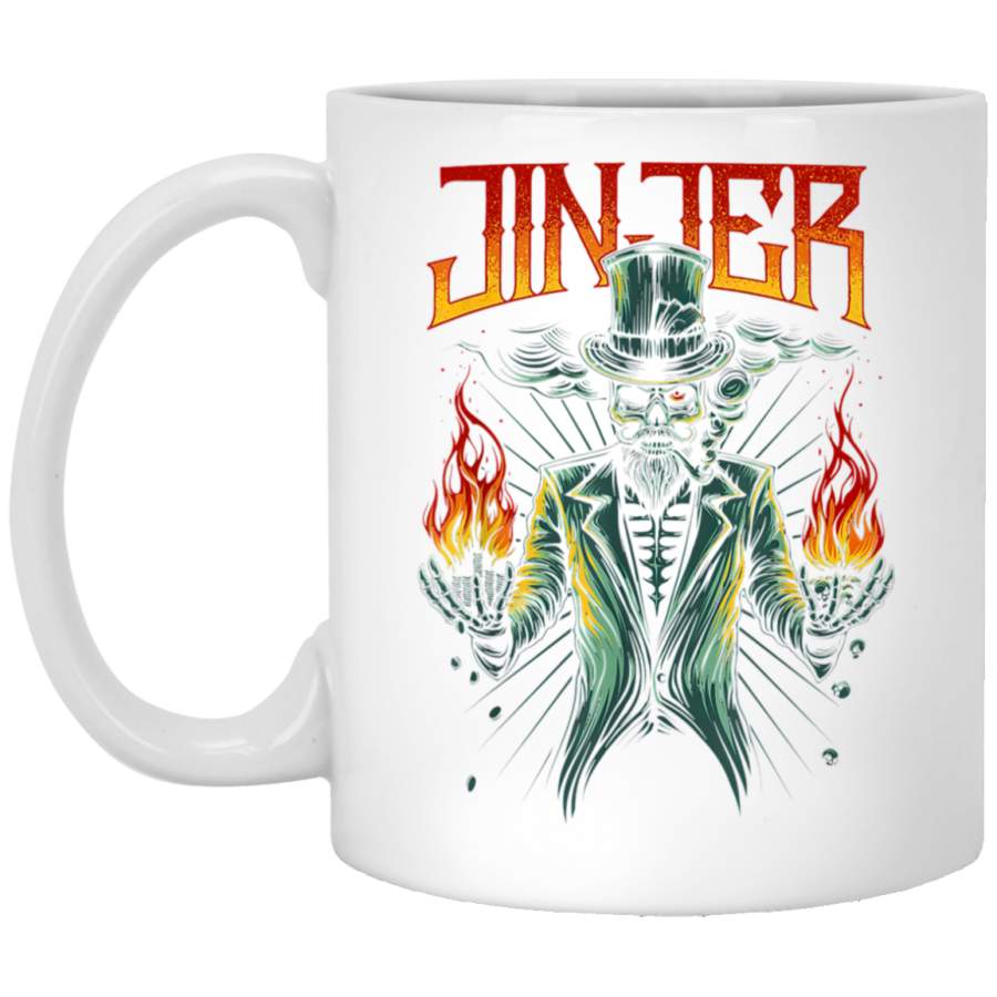 Jinjer White Mug