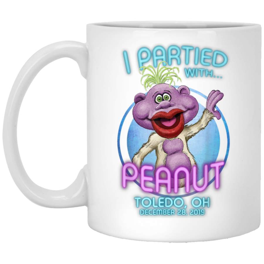 Peanut Toledo OH White Mug