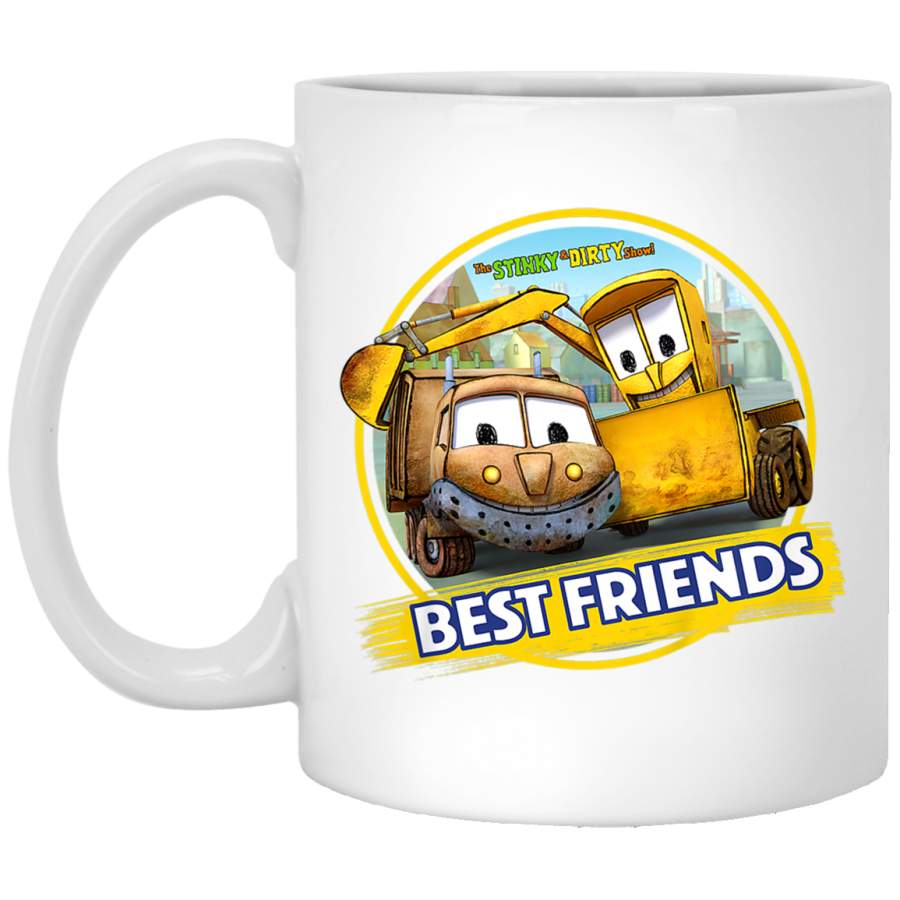 Kids The Stinky and Dirty Show Best Friends White Mug