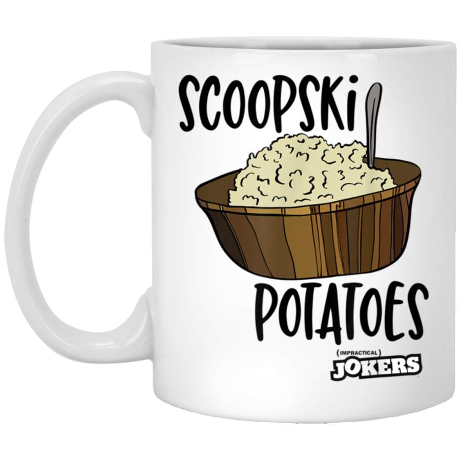 Impractical Jokers Scoopski Potatoes White Mug