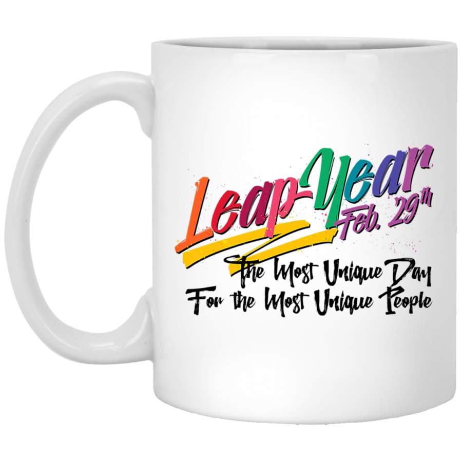 Leap Year Gift for Leap Year celebrations teachers gift Premium White Mug