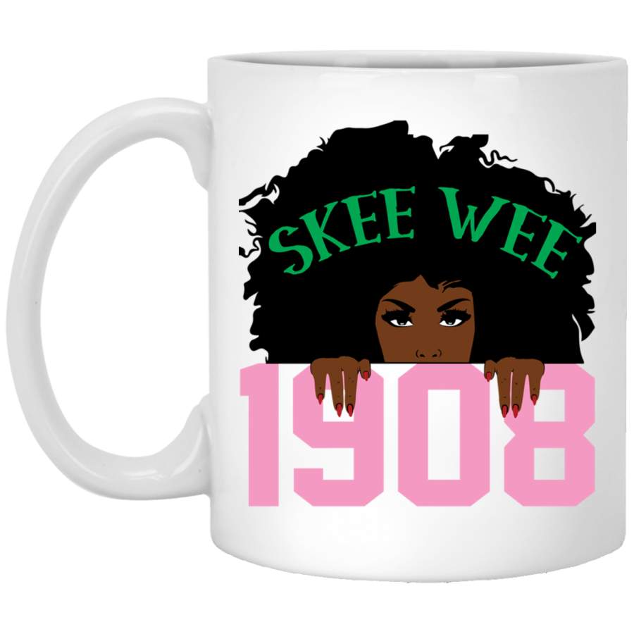 AKA Gifts – Skee Wee – 1908 – AKA s White Mug