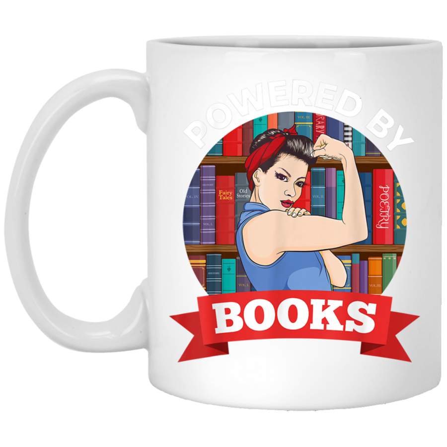 Book Lover Bookworm Librarian Reading Club Gift For Women White Mug