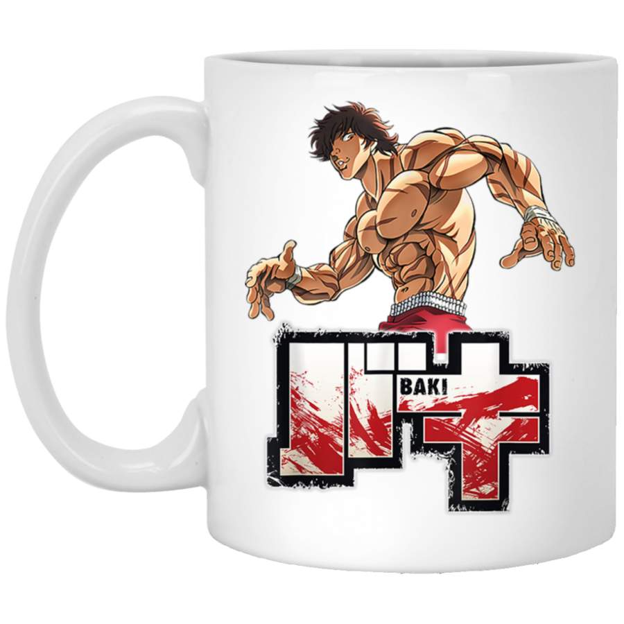 Baki The Art Grappler White Mug