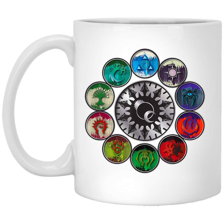 Magic Gathering Guild for Magic Lover White Mug