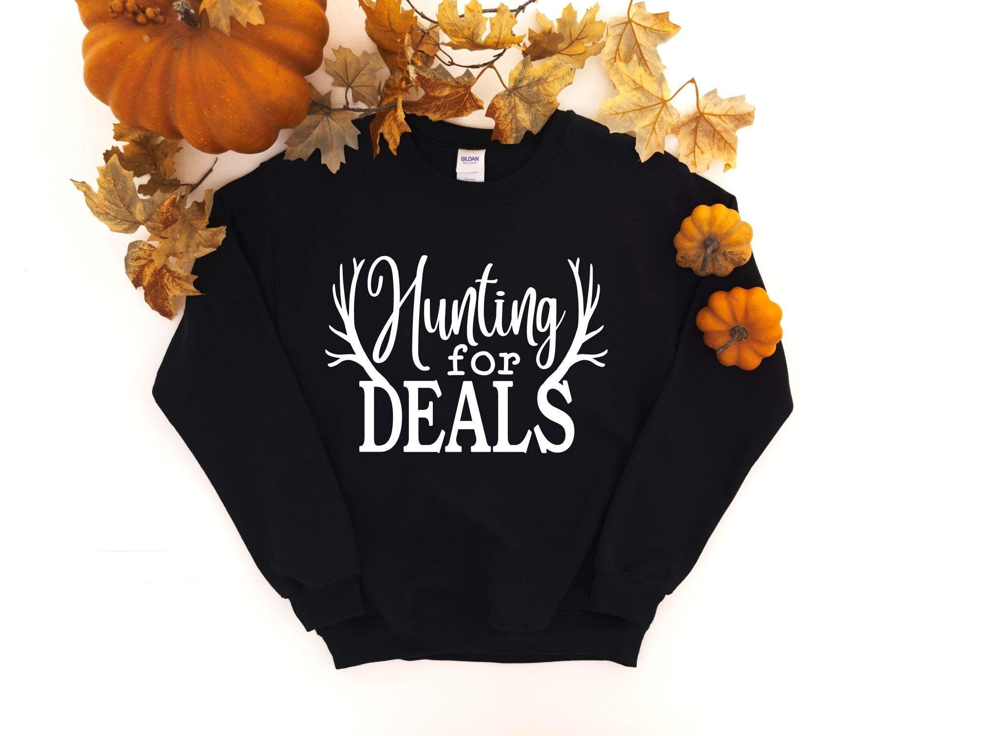 Hunting For Deals Sweater,Fall Weather Sweater,Black Friday Sweater,Shopaholic Sweater,Thanksgiving,Black Friday Shopping Sweater,Shopaholic