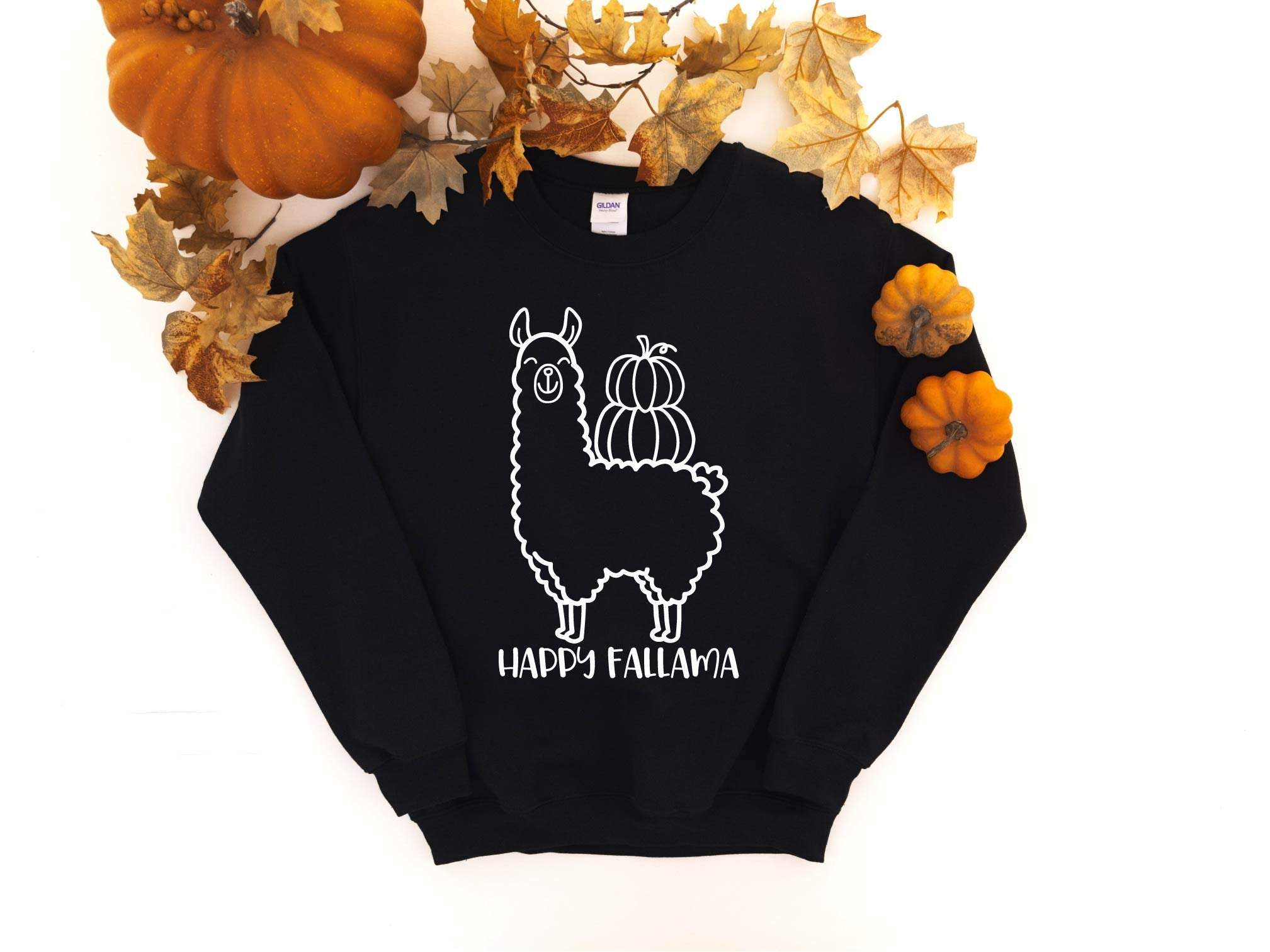 Happy Fallama Sweater,Funny Weater,Llama Lover Sweater,Llama Sweater Gift,Llama Sweater,Funny Fall Seater,Thanksgiving Sweater,Holiday Gift