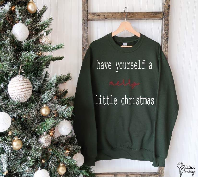 Have Yourself A Merry Little Christmas Sweater,Christmas Sweater,Holiday Sweater,Christmas Gift,Sweater Gift,Christmas Family Ugly Sweater