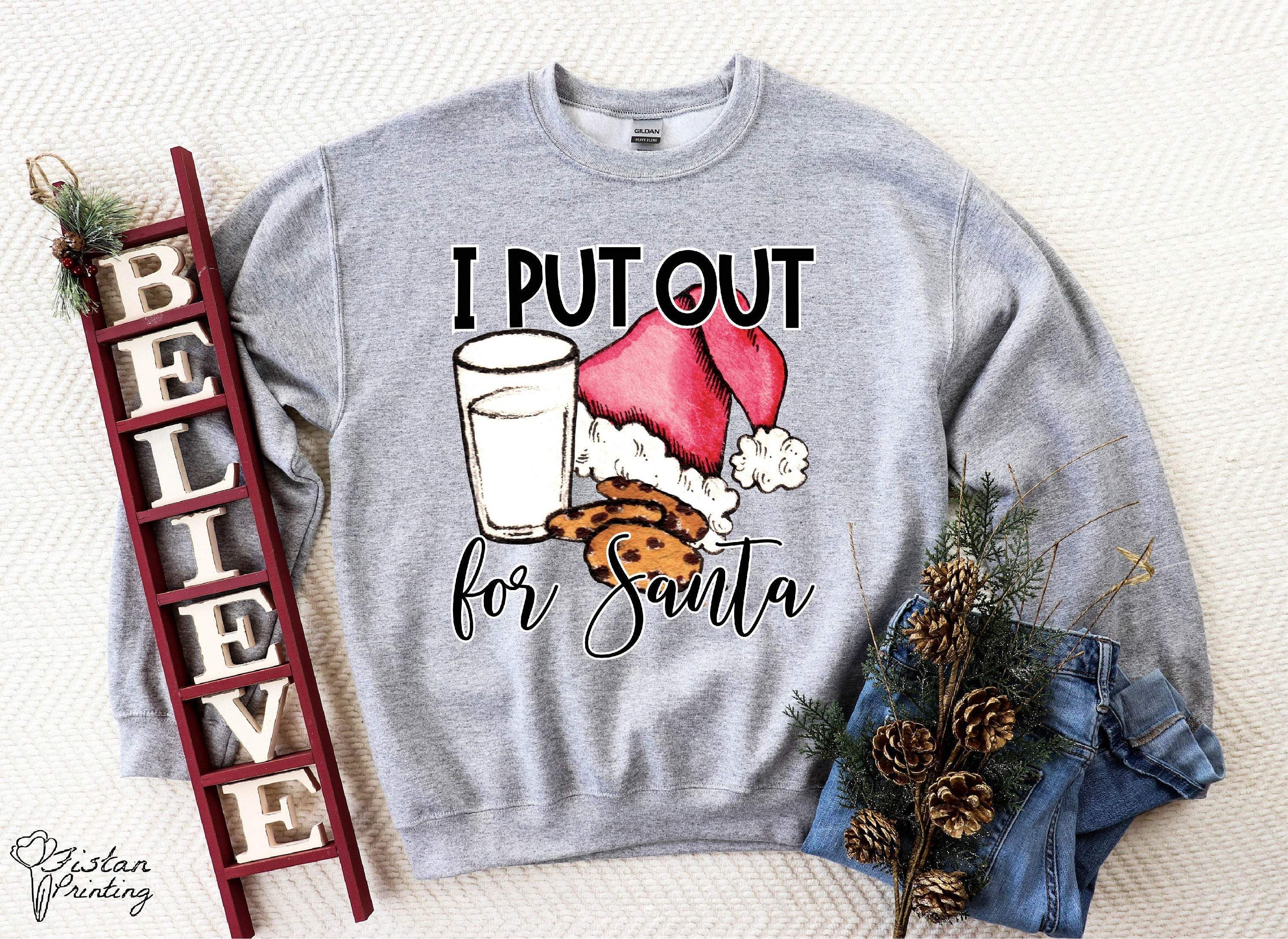 I Put Out For Santa Funny Christmas Sweater,Christmas Sweater,Christmas Funny Sweater,Christmas Family Sweater,Christmas,Christmas Gift