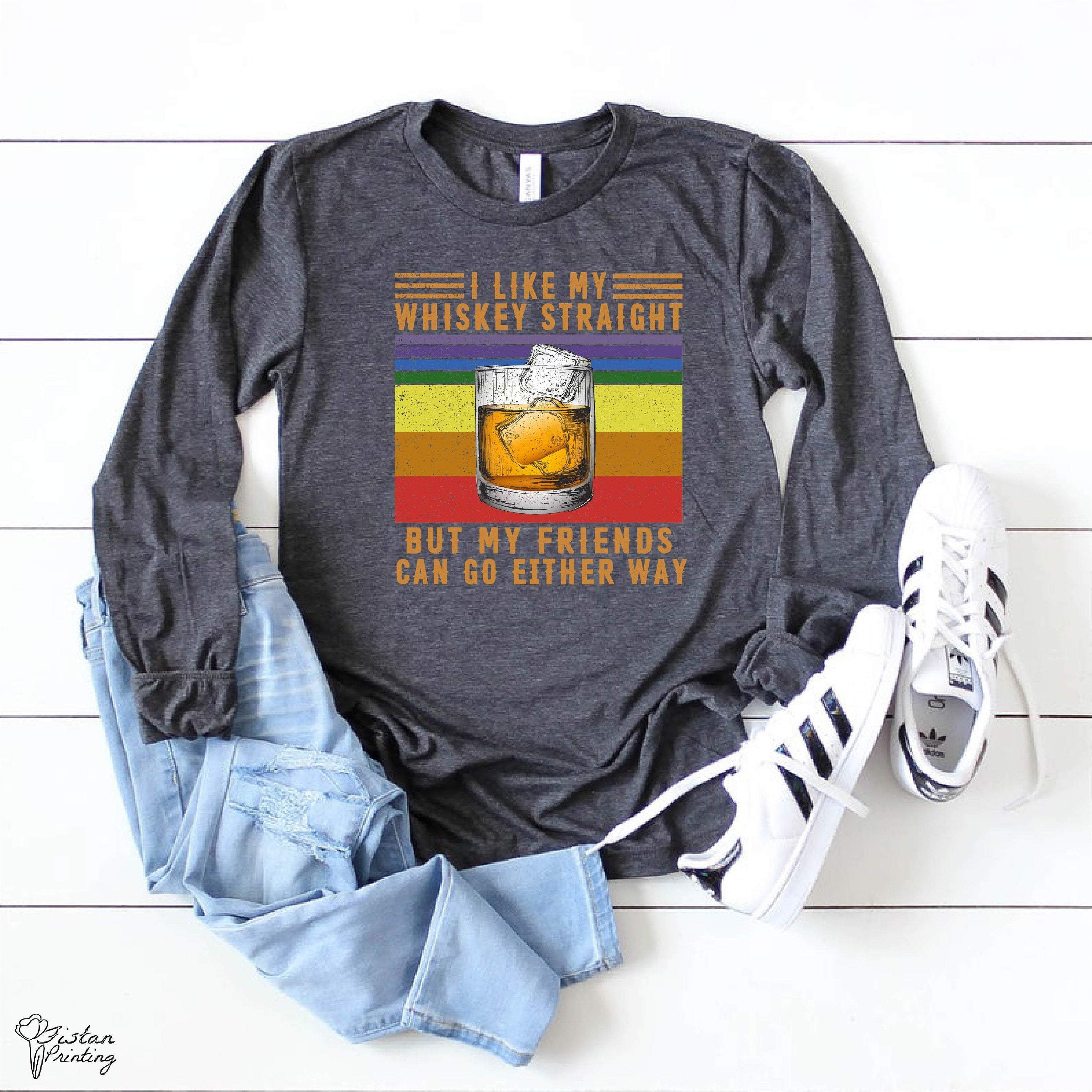 I Like My Whiskey Straight Funny Pride Sweater,Lgbt,Lgbtq Pride Sweater,Funny Sweater,Gay Pride,Funny Gift Pride,Lgtbq Gift,Inspiring Shirt