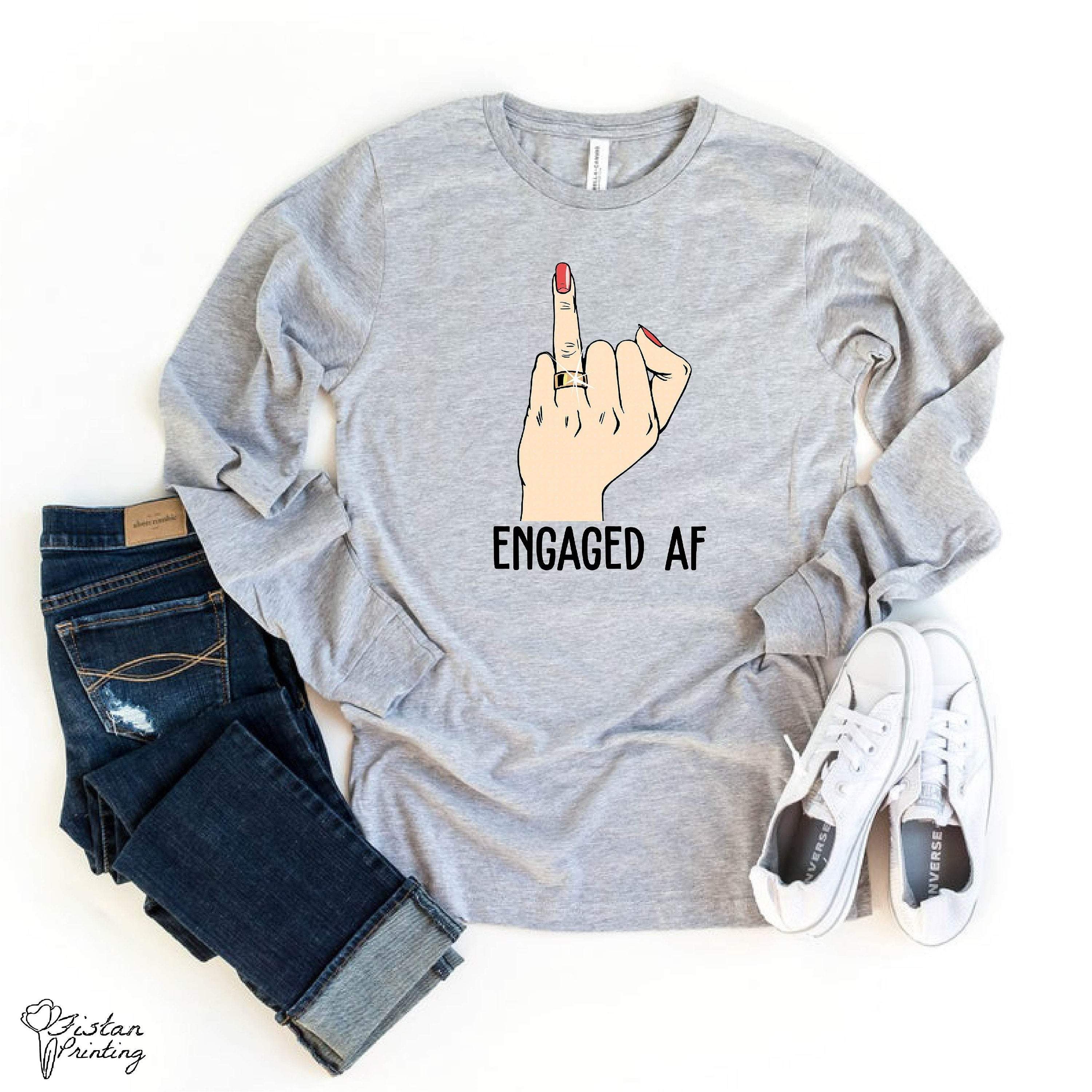 Funny Engaged Af Sweater,Bachelorette Party,Bachelorette Sweaters,Bridal Party Gift,Wedding Party Sweaters,Wedding Gift,Gift Idea,Wedding