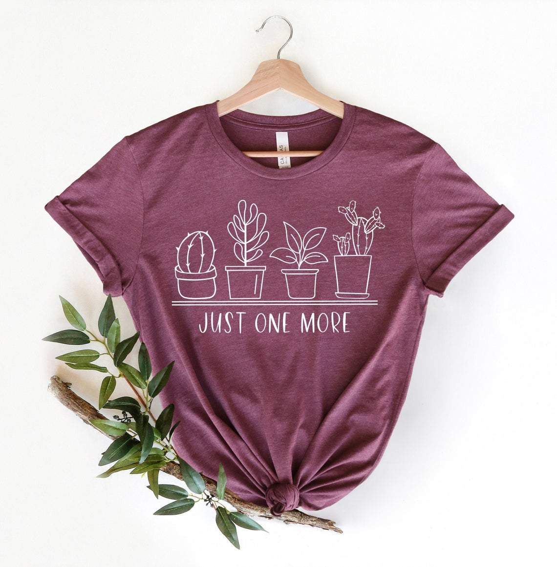 Just One More Succulent Gardening Shirt, Succulent Lover Shirt Hoodie, Sweater, T-Shirt Size S-5Xl