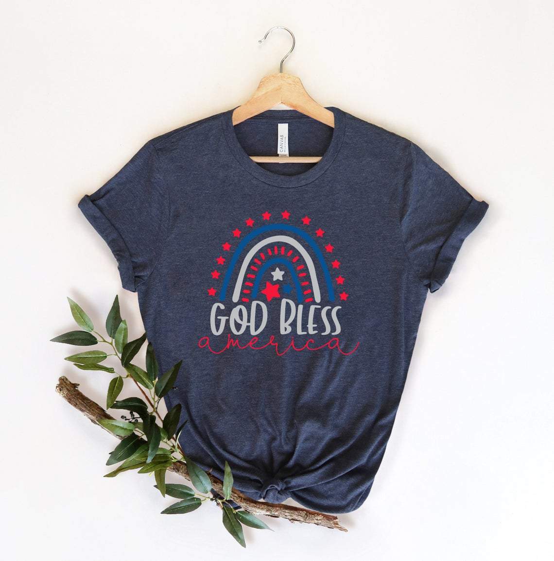 God Bless America 4Th Of July Proud American Patriotic Shirt Hoodie, Sweater, T-Shirt Size S-5Xl