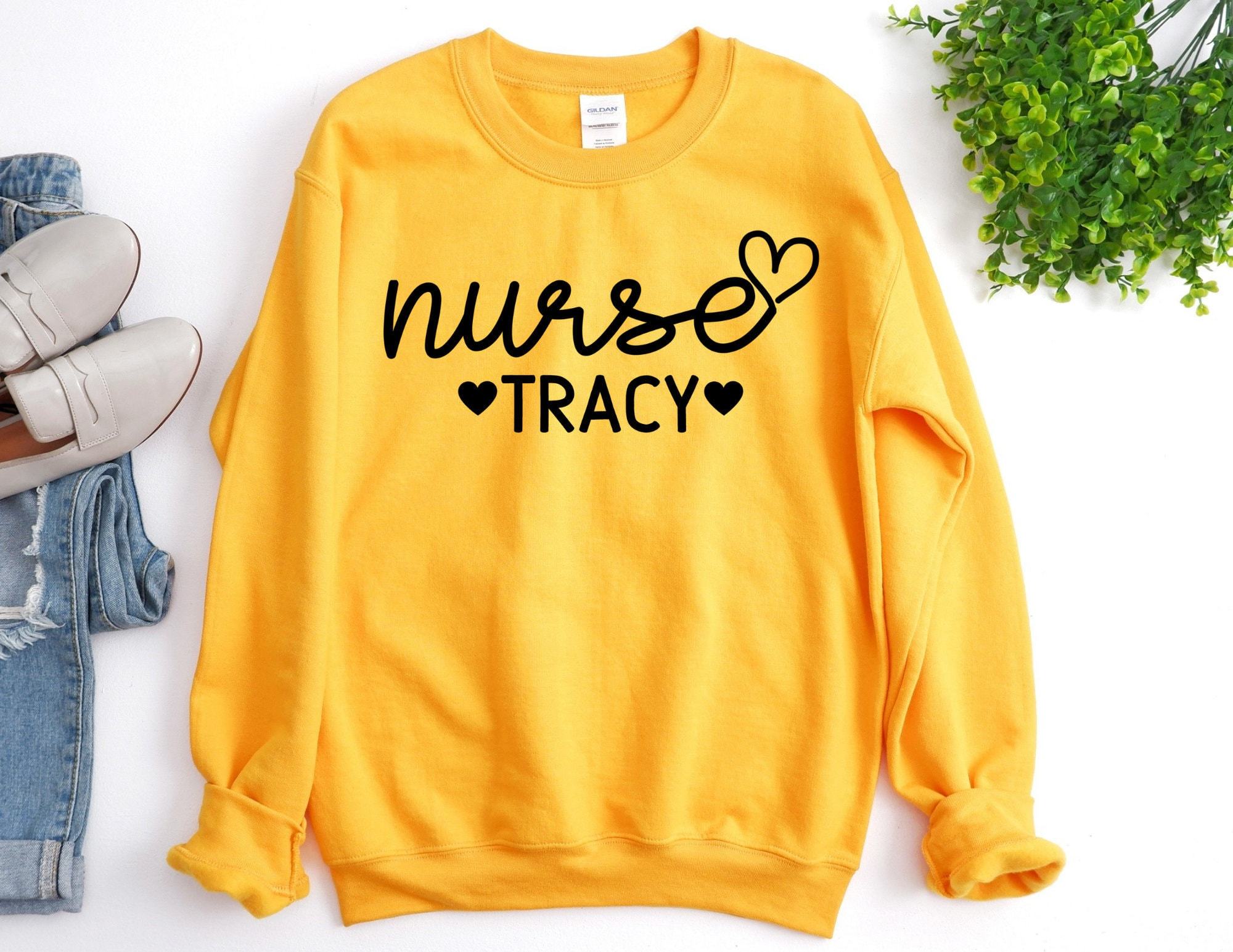 Custom Nurse Sweatshirt, Nursing Sweatshirt, Nursing School Sweater, Gift For Nurse, Nursing School Grad T-Shirt Hoodie All Color Size S-5Xl