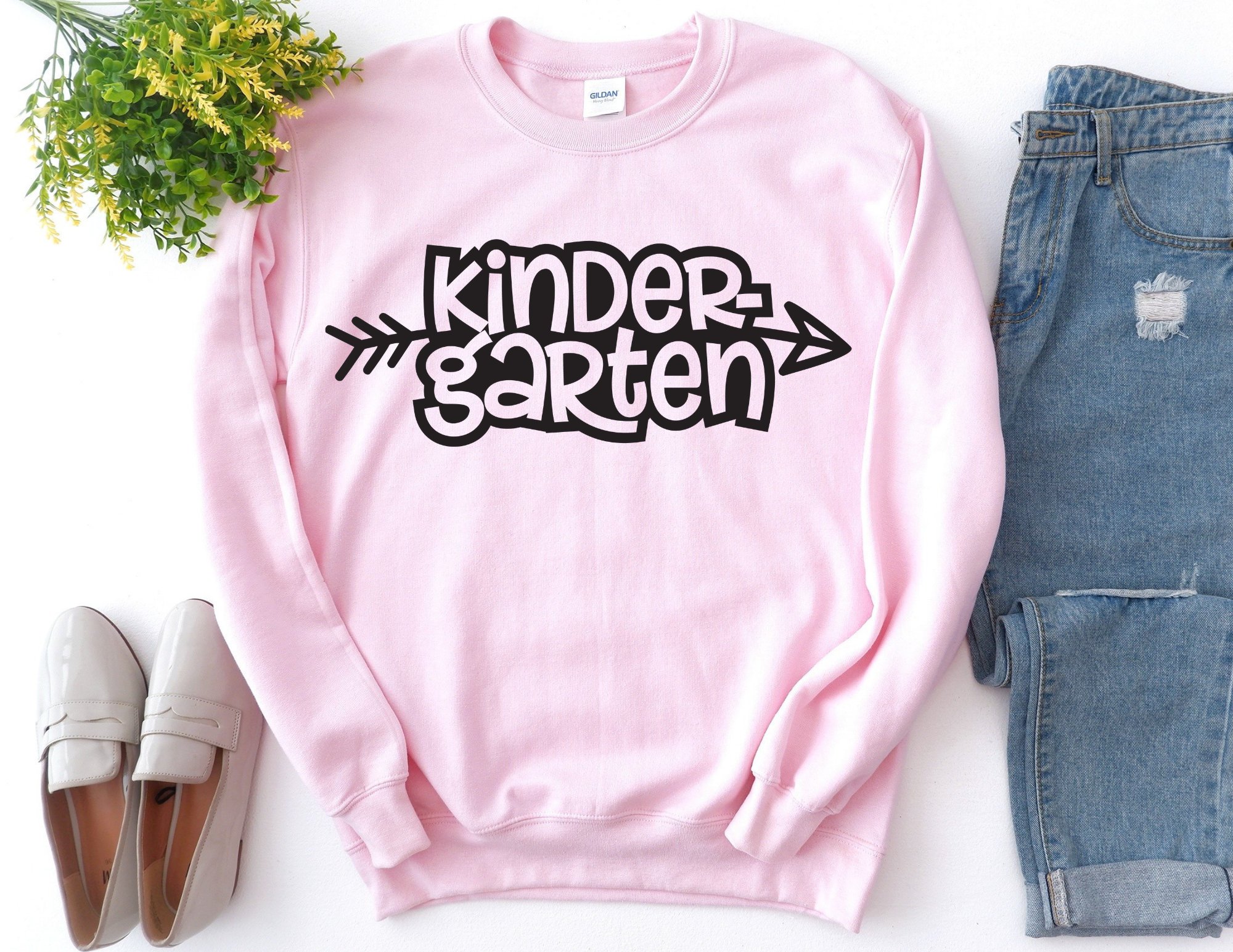 Kindergarten Sweatshirt, Teacher Sweatshirt, Teacher Sweater, Gift For Teacher, Kindergarten Sweatshirt, Kindergarten Teacher T-Shirt Hoodie All Color Size S-5Xl