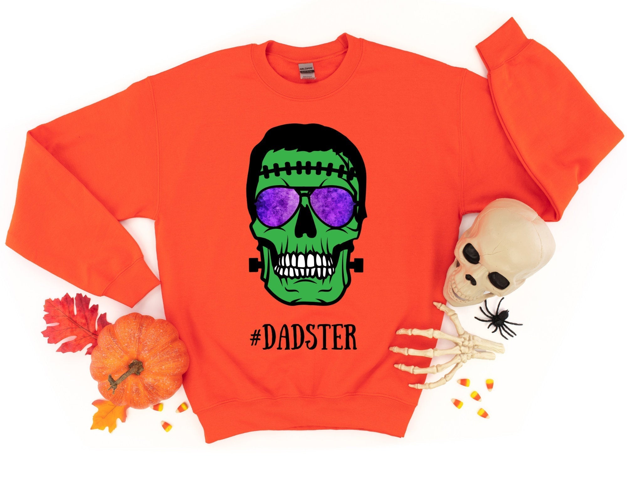 Dadster Sweatshirt, Dad Halloween Sweatshirt, Halloween Sweater, Funny Halloween Sweater, Halloween Gift T-Shirt Hoodie All Color Size S-5Xl