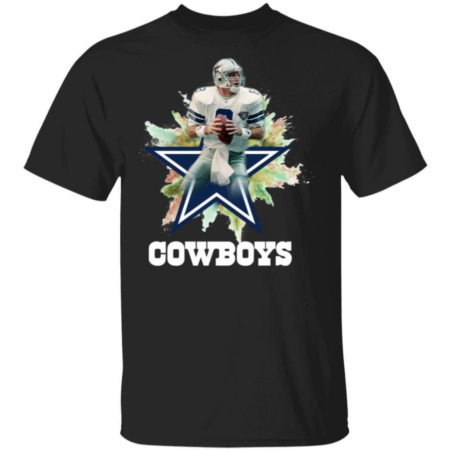 Dallas Cowboys Logo, Football Fan Aikman T-Shirt